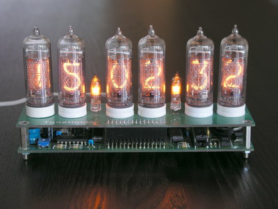 NCV2.1-14 - Nixie clock kit with IN-14 nixie tubes.